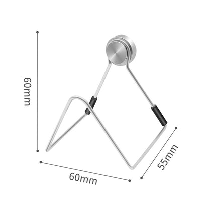 2-pack magnetic dishcloth holder for sink stainless steel.