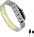 Lamp - Running Lamp - Bicycle Lamp - With reflective arm and wrist strap - 3 light modes - Rechargeable - Flashing outdoor lamp, a safe choice for running, jogging, cycling and walking in the dark..