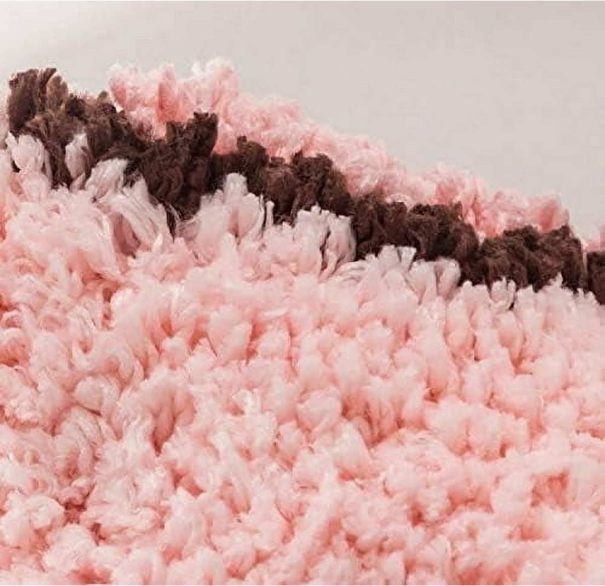 Thick and soft pink bath mat with pig motif - bath mat - bathroom showroom - non-slip bath mat - play mat - home decoration - indoor mat (sleeping pig)