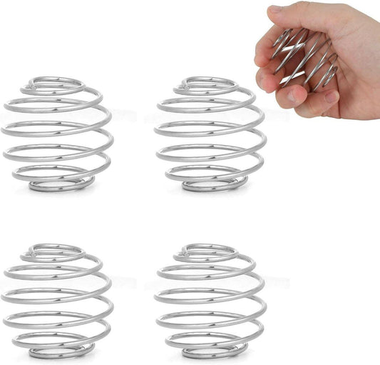Large Smoothie Balls - Perfect for Protein Shakes, Milkshakes, and Salad Dressings - 304 Stainless Steel Smoothie Balls - Replacement Blender Balls - Pack of 4, 2.1 Inches.
