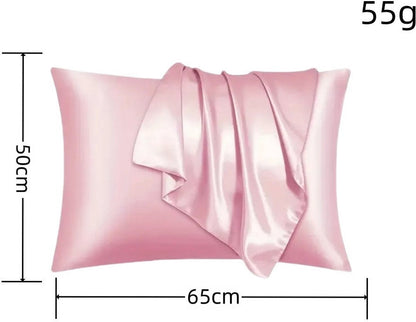 Hair Rollers - 12-Piece - Heatless Curling Iron - Heatless Curls - Curls without Heat - Includes Hair Clip and Satin Sleep Cap (Pink)