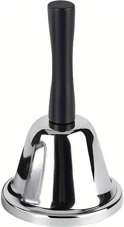 Handbell - Reception Phone - Stainless Steel - Fixed Desk - Service - Santa Claus Bell - Hotel Butler Desk Handle - Living Room - Home - Decoration - School Hospital - Bar.