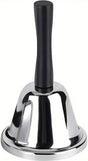 Handbell - Reception Phone - Stainless Steel - Fixed Desk - Service - Santa Claus Bell - Hotel Butler Desk Handle - Living Room - Home - Decoration - School Hospital - Bar.