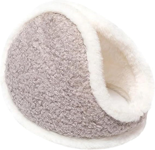Earmuffs - Windproof and warm earmuffs - Extra thick earmuffs - Winter outdoor essentials (Gray).