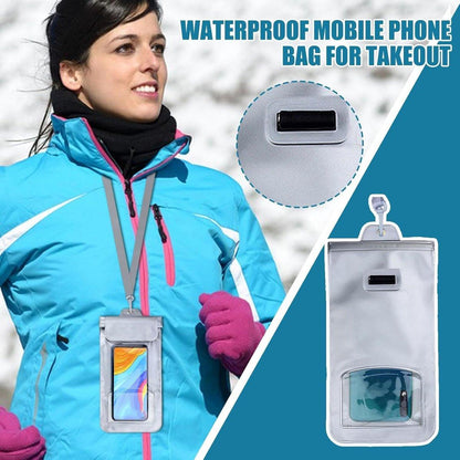 Phone Cases - Waterproof Phone Cases - Portable Phone Cases with Lanyard - Protective Phone Stand Cases - With Hole Design - Easy to Use - Suitable for Beaches, Travel and Cruises.