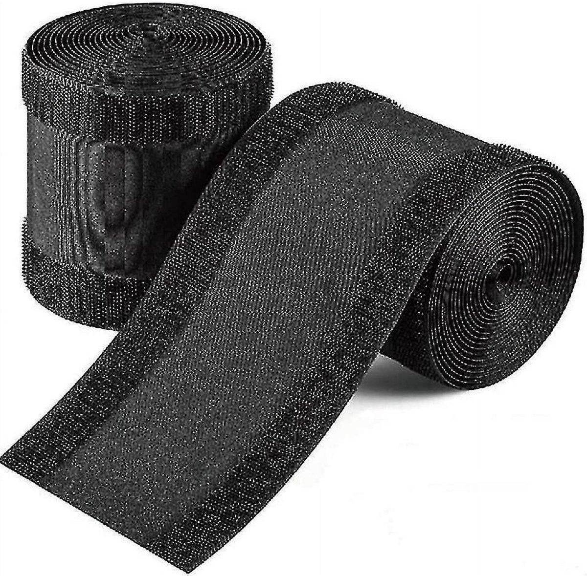 Floor Cable Cover - 20 ft Cord Protector Hook and Loop Storage Sleeve - Used to protect cables and prevent tripping over cords.