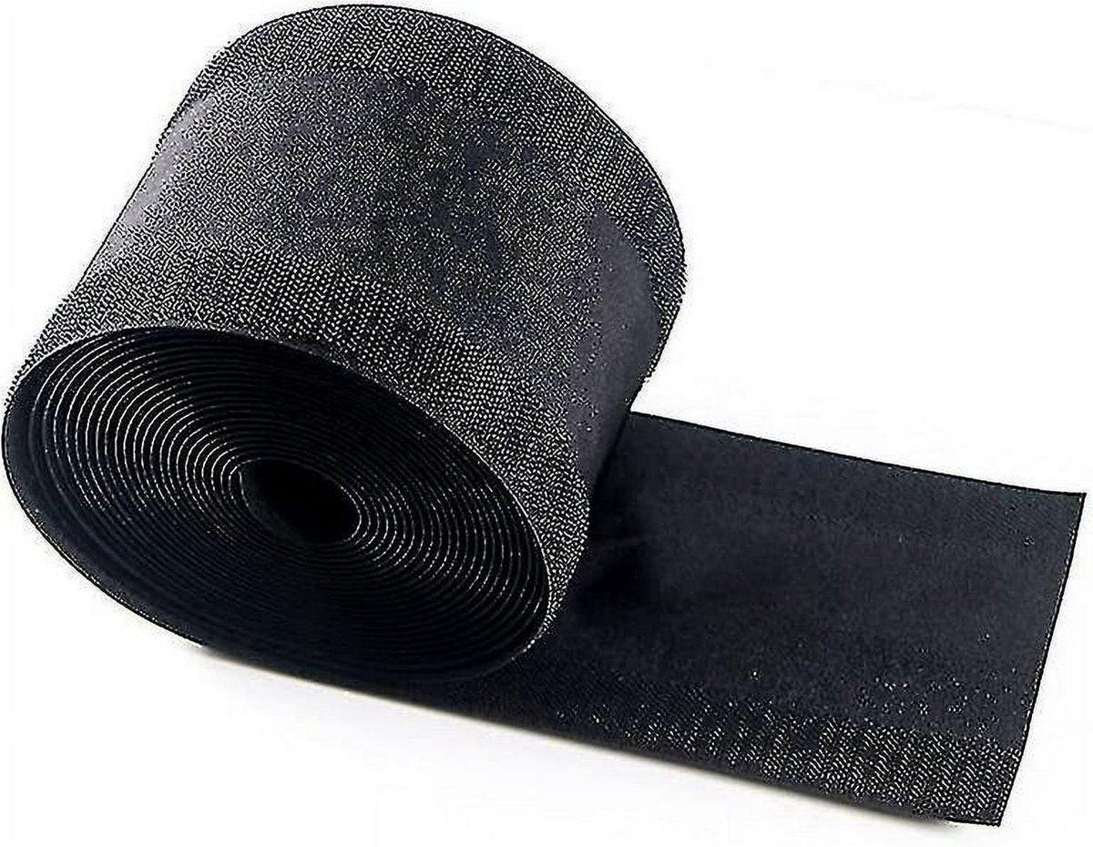 Floor Cable Cover - 20 ft Cord Protector Hook and Loop Storage Sleeve - Used to protect cables and prevent tripping over cords.