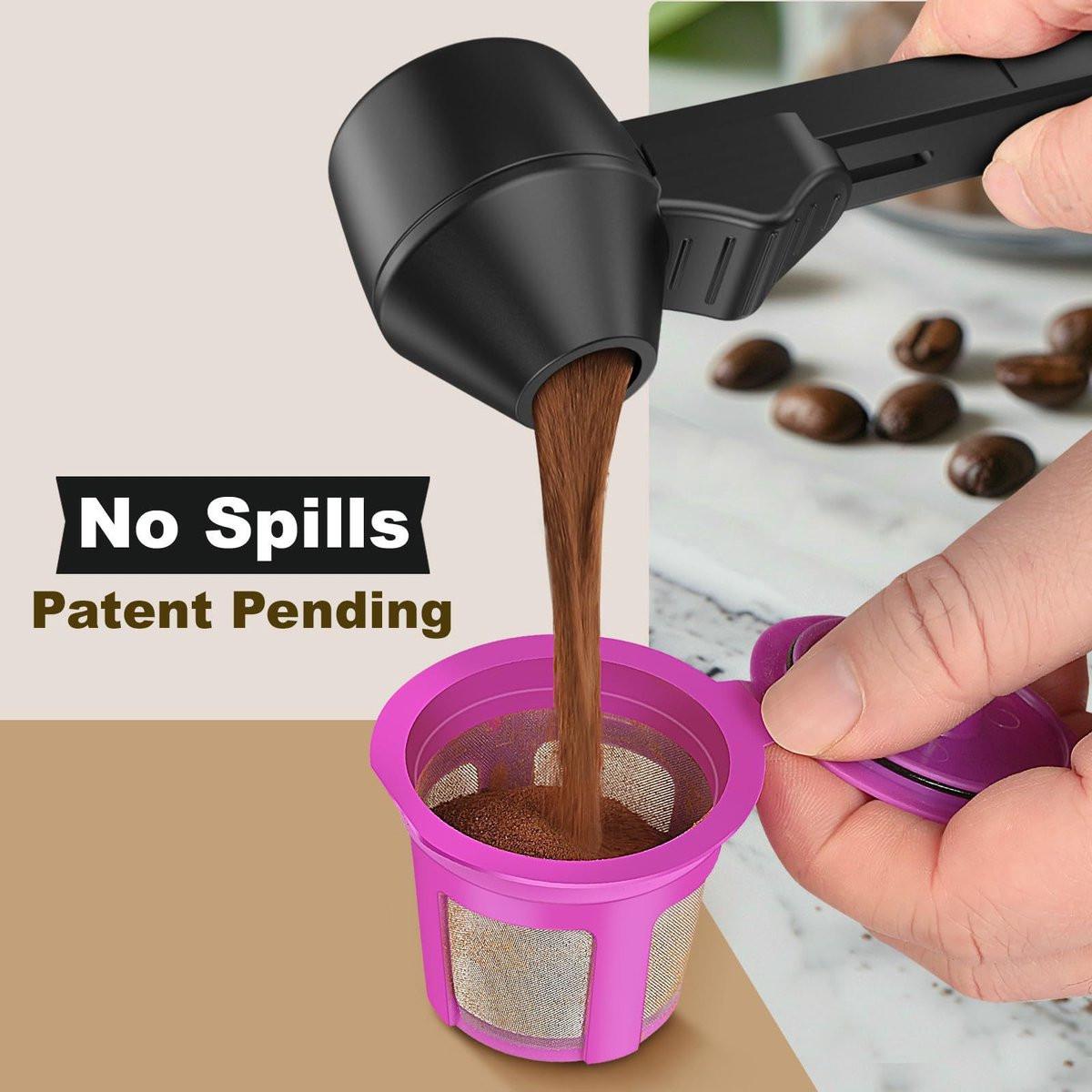 Coffee Scoop â Measuring Spoon â Coffee Accessories â Coffee Measuring Spoon | A Spoon with a Funnel â Scoops â Coffee Scoop.