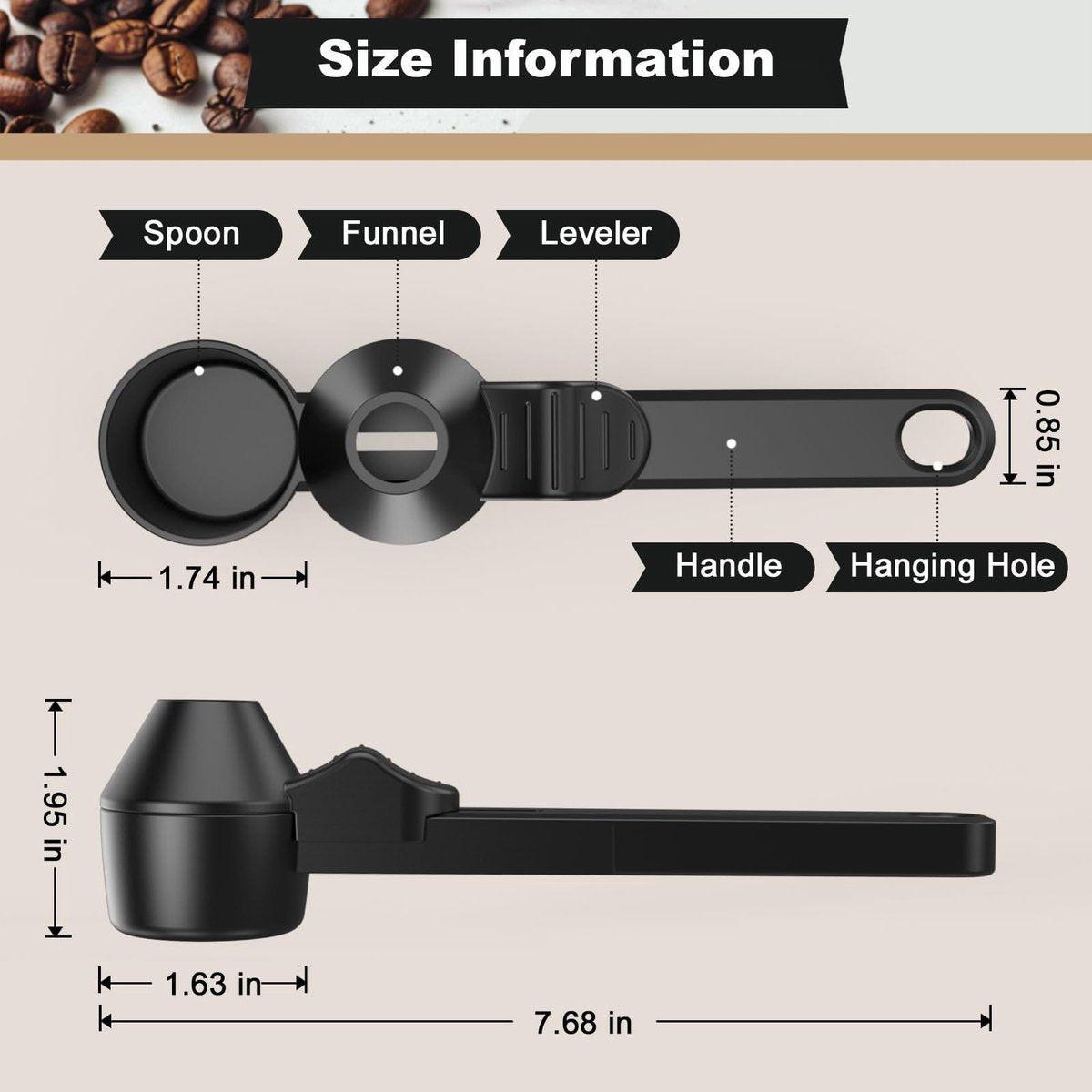 Coffee Scoop â Measuring Spoon â Coffee Accessories â Coffee Measuring Spoon | A Spoon with a Funnel â Scoops â Coffee Scoop.