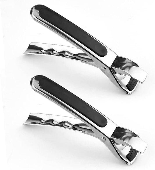 Anti-burn clip - two-piece plate clip - insulation material for the air fryer handle.