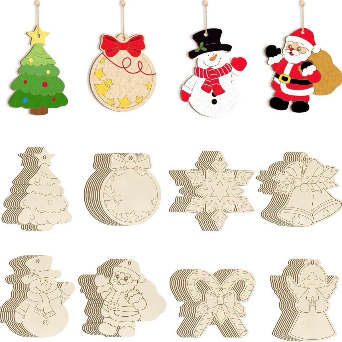 Gift Bags - Santa Claus Gift Bags - Extra Large Gift Bags - Red Christmas Wrapping Bags - For storing holiday gifts, sweets and surprises