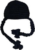 Knitted Hats - Knitted Baby Hats - Cute Long Knitted Hats - Cute Photo Accessories - Winter Baby Headbands - Cute Hats Suitable for Newborns and Babies from 0-6 Months.