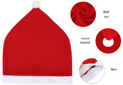 Chair Covers - Set of 5 - Christmas Chair Covers - Red Chair Covers - Christmas Chair Covers - Christmas Decorations