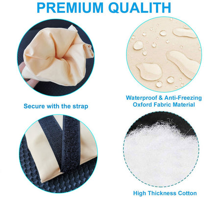 Protective covers for outdoor taps - 10-pack - Protective covers for taps - Oxford cloth - Winter outdoors - Waterproof and frost-resistant tap covers - Insulating covers for water pipes - Frost-resistant protective covers