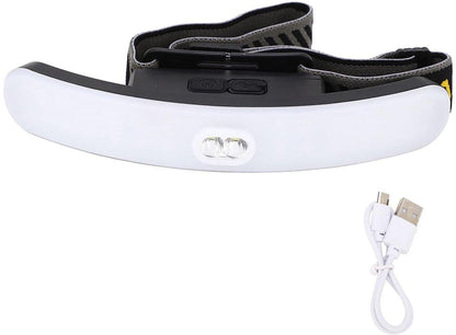 Headlamp LED Rechargeable - Headlight - COB Headlamp - 6 Light Modes - USB Rechargeable - Headlamp Flashlight - Suitable for Fishing and Running.