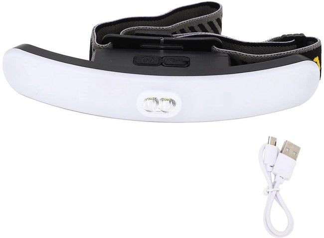 Headlamp LED Rechargeable - Headlight - COB Headlamp - 6 Light Modes - USB Rechargeable - Headlamp Flashlight - Suitable for Fishing and Running Main Image