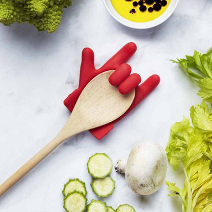 Silicone Pan Lid Support - Prevents Boiling Over & Allows Steam to Escape - Kitchen Aid