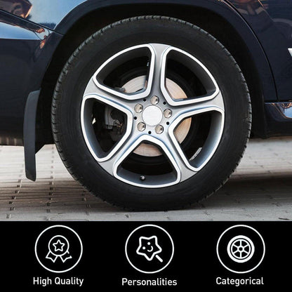 Universal wheel bolt covers (20 pieces) - 17 mm wheel bolt cover - wheel bolt cover - hexagon nut protector - with puller - suitable for all car brands (silver).