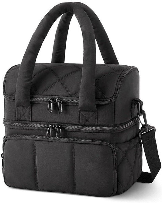 Cooler Bags - Lunch Bag - Handle Strap - Cooler Bag - Lunch Bag - Insulated Cooler Bag - Picnic Bag - Suitable for work, office, travel and picnicsï¼Blackï¼.