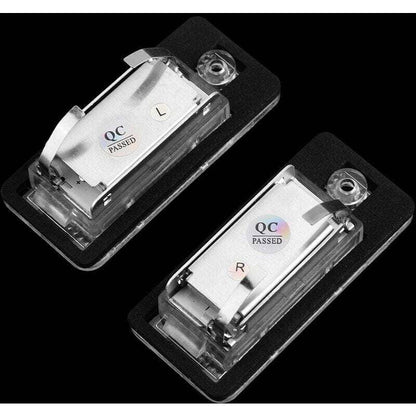 2pcs Car LED Number HOP-LPL0114 License Plate Lamp Bulb Kit for Audi A3 S3 A4 S4 B6 B7 A6 C6 S6.