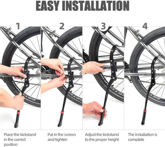 Bicycle stand - Adjustable bicycle stand - Bicycle support - Suitable for wheels from 24 to 29 inches.