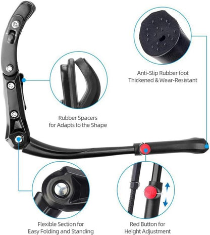 Bicycle stand - Adjustable bicycle stand - Bicycle support - Suitable for wheels from 24 to 29 inches.