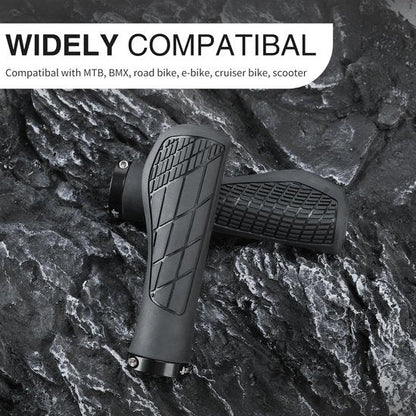 Bicycle grips - Mountain bike grips - 1 pair, including installation tools - Ergonomic bicycle grips | Green Gripps.