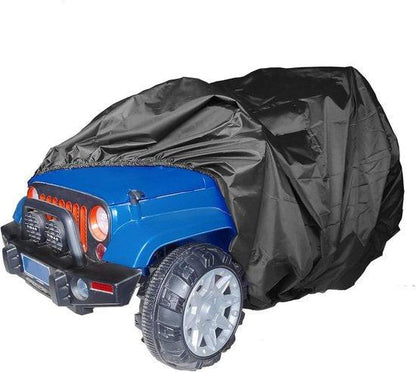 Children's car cover - Outdoor protective cover for electric vehicles - Universally waterproof, windproof, snowproof and dustproof - 140 x 84 x 81 cm.
