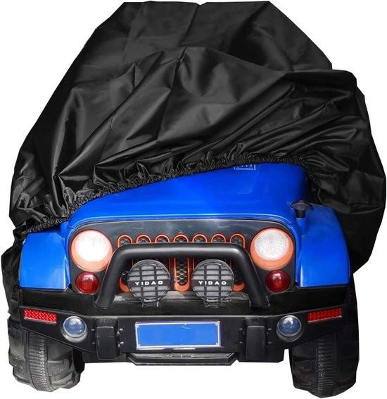 Children's car cover - Outdoor protective cover for electric vehicles - Universally waterproof, windproof, snowproof and dustproof - 140 x 84 x 81 cm.