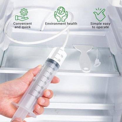 Refrigerator Drain Cleaner - For Cleaning the Refrigerator - Refrigerator Drain Hole, Cooling Tube, Drain Cleaner - Clogged Drain Cleaning Tool - Set of 8.