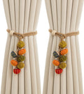 Curtain Bows - Cute Cartoon Pumpkin Curtain Bows - Christmas and Halloween Curtain Hooks