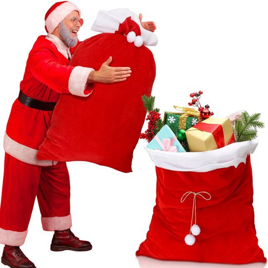 Gift Bags - Large Drawstring Bags - Large Backpacks - Large Christmas Gift Bags - Candy Gift Bags - Christmas Eve Drawstring Bags - Gift Wrapping