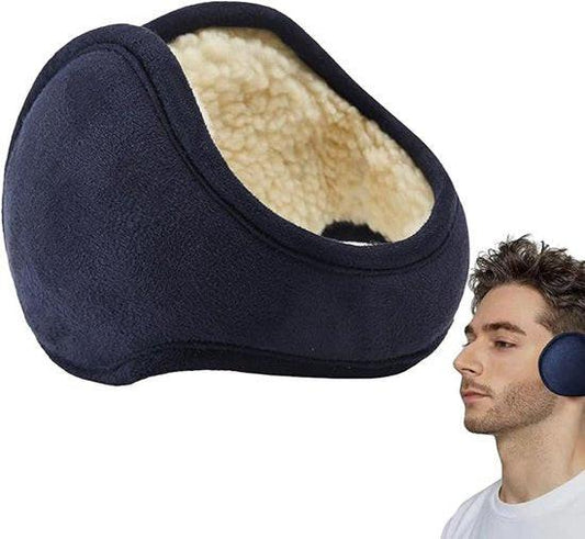 Unisex winter earmuffs - Warm earmuffs suitable for outdoor use - Adjustable, thick fleece earmuffs for head warmth - Suitable for skiing, cycling and outdoor activities.