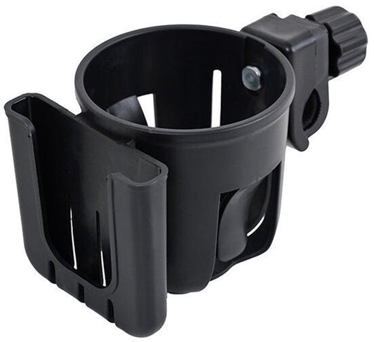 2-in-1 Bicycle Water Bottle and Phone Holder - Water Bottle Holder - Phone Stand - 360Â° Rotatable Water Bottle Holder - Black.