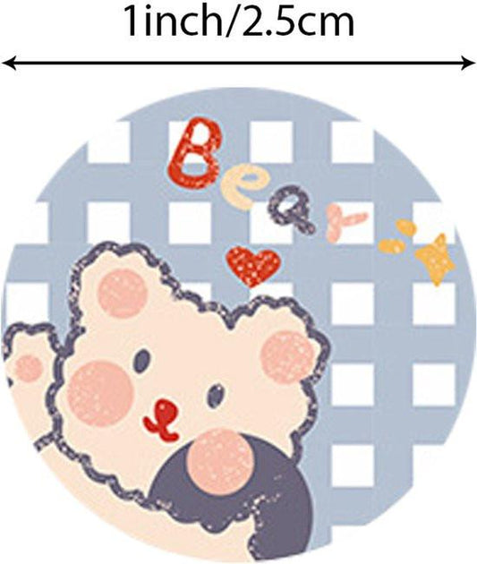 Stickers - 500 sheets - Sealing stickers - Packaging decoration - DIY diaries/notebooks - Diary labels.