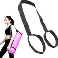 Yoga mat straps - Carrying straps for packing yoga mats - Portable shoulder straps for storing picnic mats - Elastic - Multifunctional straps.