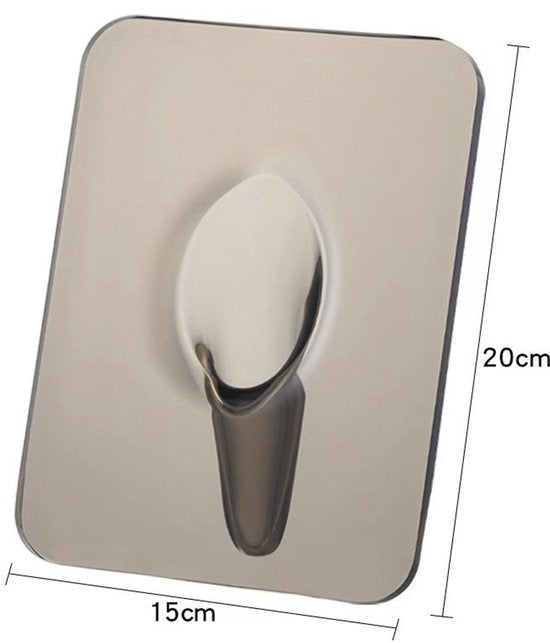 Vase - Minimalist Home Decor Vase - Cute Flower Stand - Photo Frame Style - Acrylic Material - 8 x 6 Inches, Suitable for Tabletop（Gray Version）