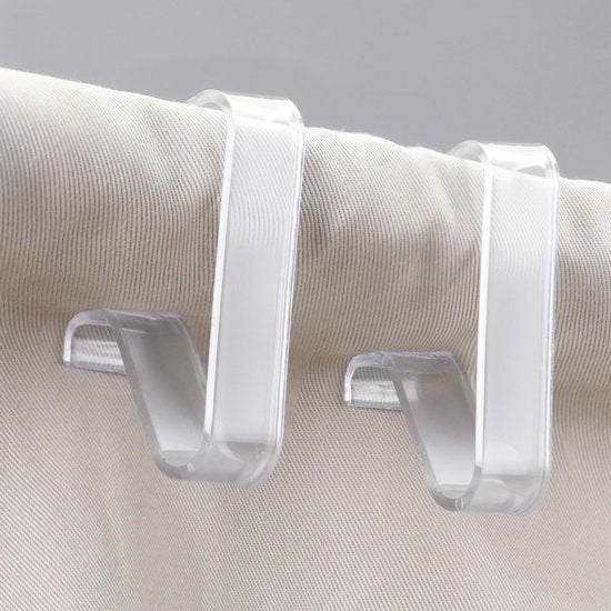 Tablecloth Clips - Pack of 24 - Transparent Tablecloth Clips - Windproof Tablecloth Clips - Suitable for Weddings and Parties