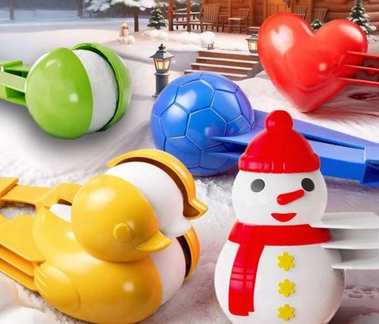 Snowball Maker for Kids | 6 Pieces - Safe PP Material.