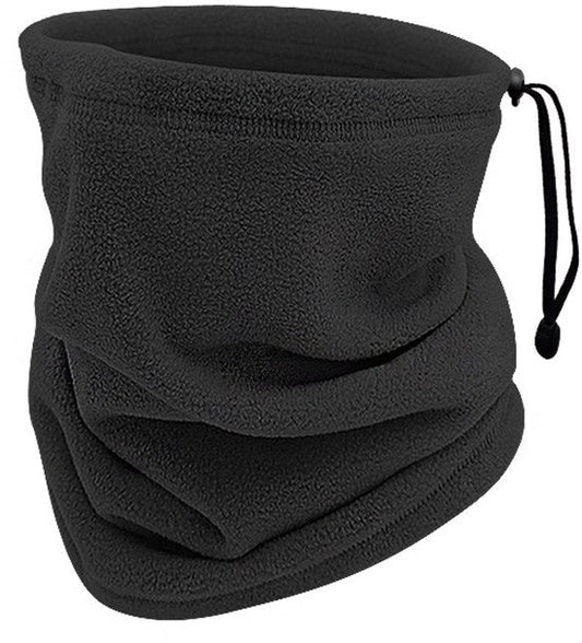 Winter Neck Warmer â Warm Ski Scarf and Face Covering against Cold and Wind â Comfortable and Thermal, Ideal for Skiing, Cycling and Outdoor Activities (Black).