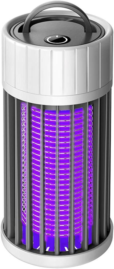Outdoor Mosquito Trap - Rechargeable with UV Light (365 nm) - Silent and Portable - Can Also Be Used as a Night Light.