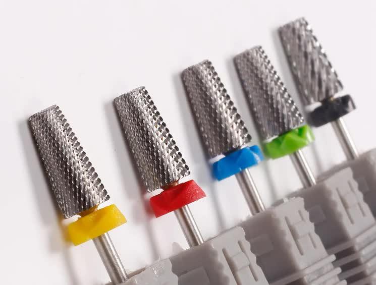 5-in-1 Nail Cutter Bit â Coated Tungsten Grinding Head â for Manicure and Pedicure 1 piece XF.