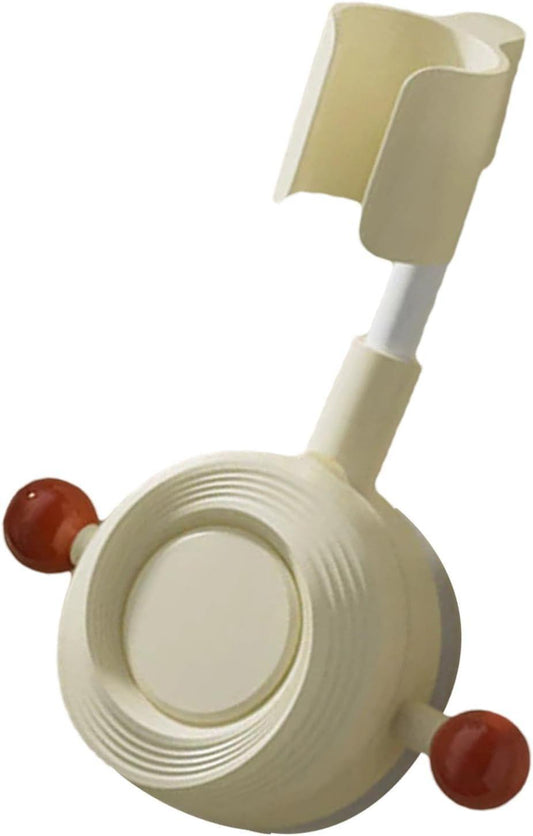 Shower head holder - Shower head holder with suction cup - Wall mounting, adjustable - with suction cup - No bumps - with hook - 1 piece.