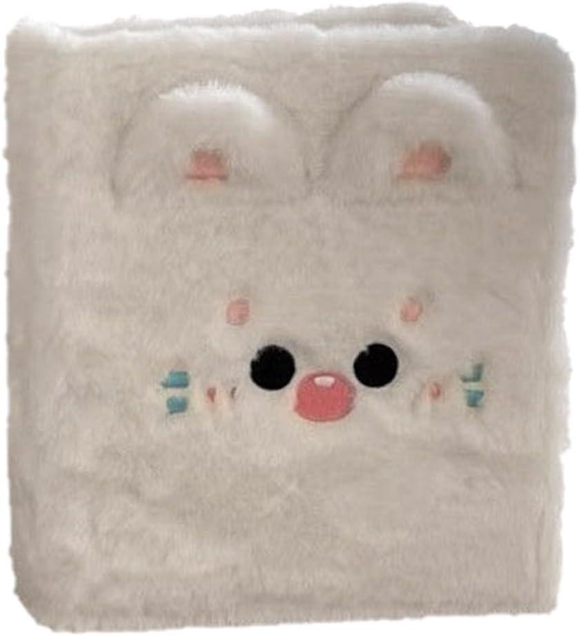 Photo Album - 10 Transparent Inner Pages - Removable - White Kitten - 1 Pack.