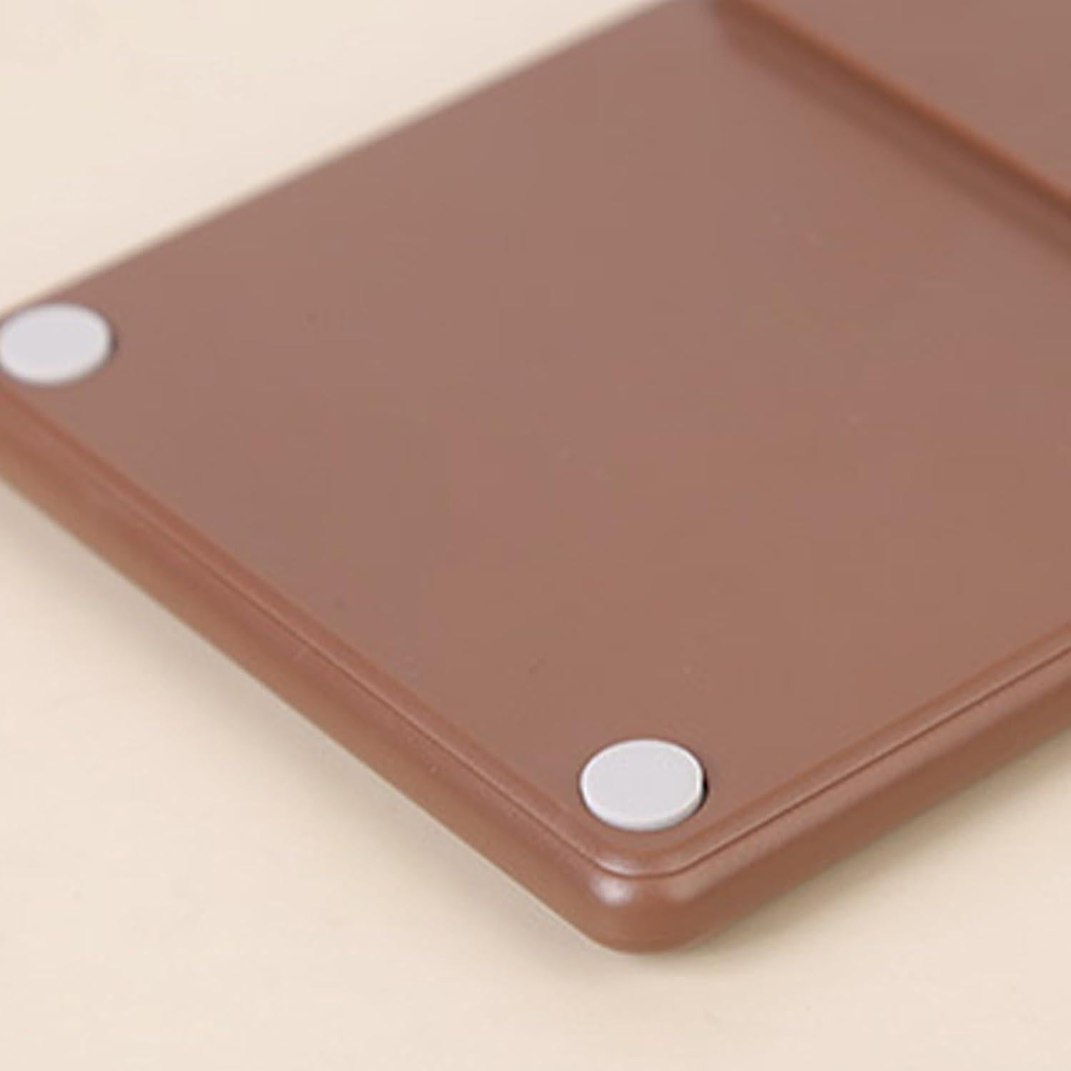 Calculator - with LCD display - Portable - Silent - Brown - 1 pack.