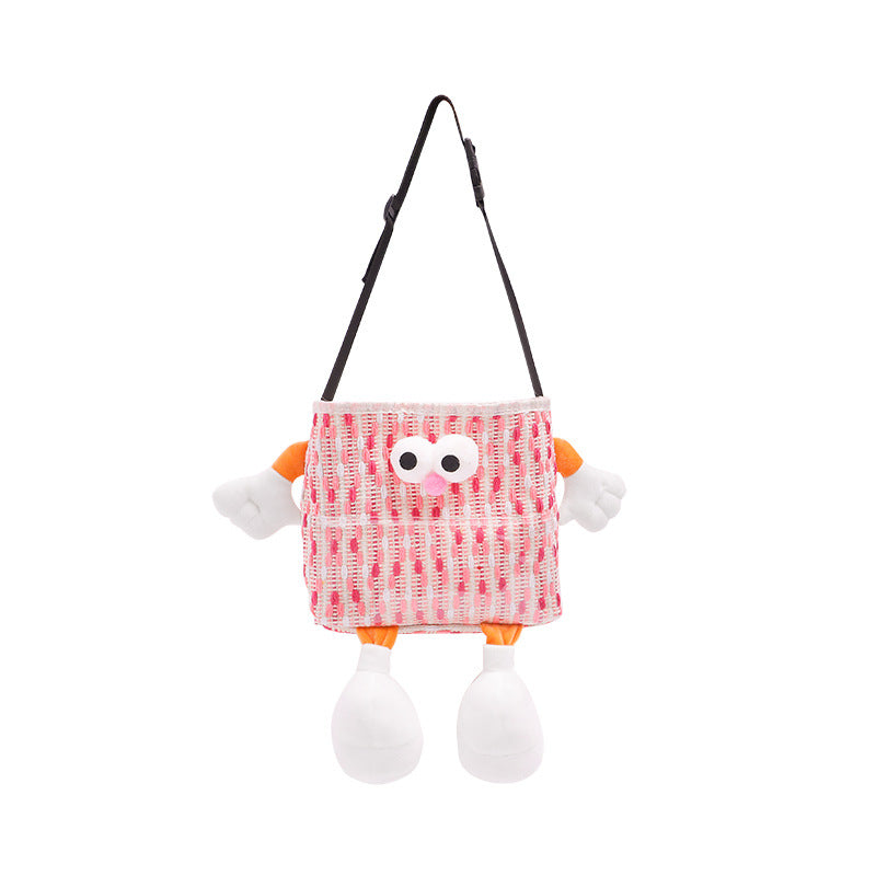 Car Key Box - Fun storage box for the car with hanging compartment - Scratch-resistant storage bag for the backseat - Handy car accessory - Large capacity - Pink.