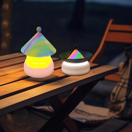 Remote Control Silicone Night Light, 16 Soft Colors, Mushroom Kids Night Light, Rechargeable Dimmable LED Night Light for Cute Room Decor, Gift for Girls and Boys (White)