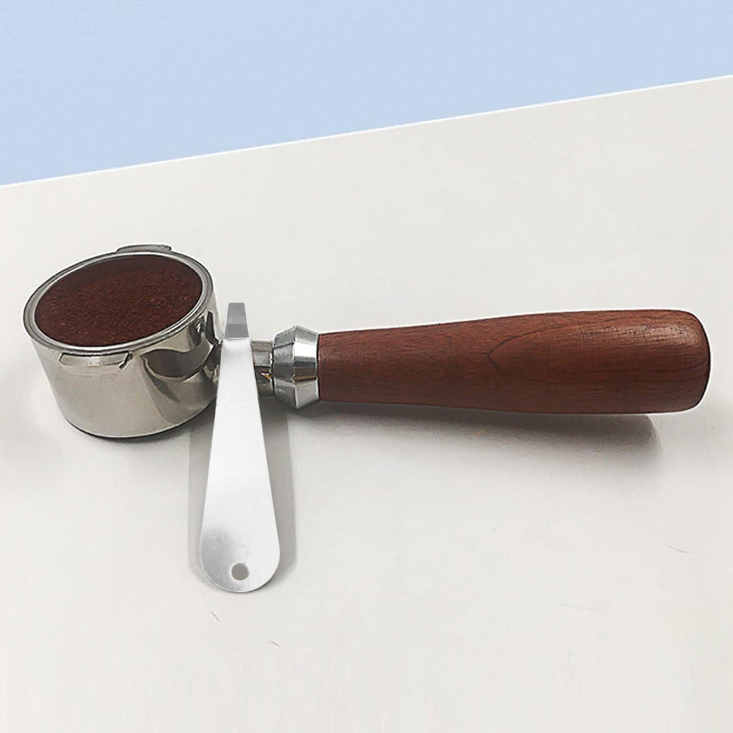 Coffee Portafilter Basket Remover Stainless Steel Powder Cup Disassembly Cleaning Pry Tool Coffee Machine Accessories.