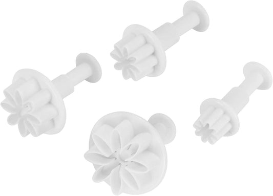 Cake Decorating Flower Pattern Fondant Cutter DIY Baking Tools for Kitchen Supplies.