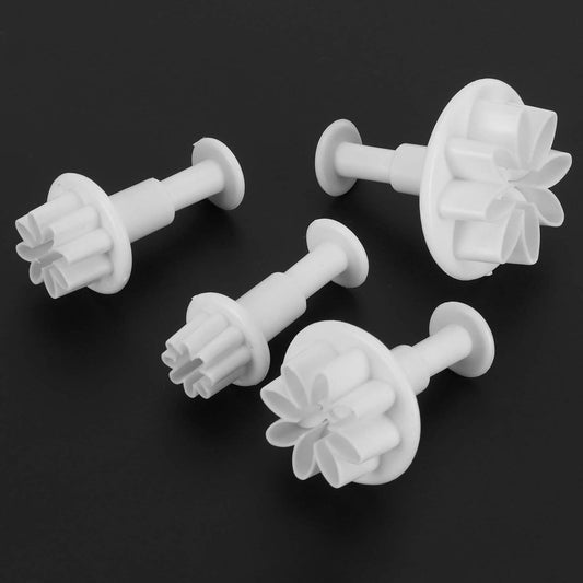 Cake Decorating Flower Pattern Fondant Cutter DIY Baking Tools for Kitchen Supplies.